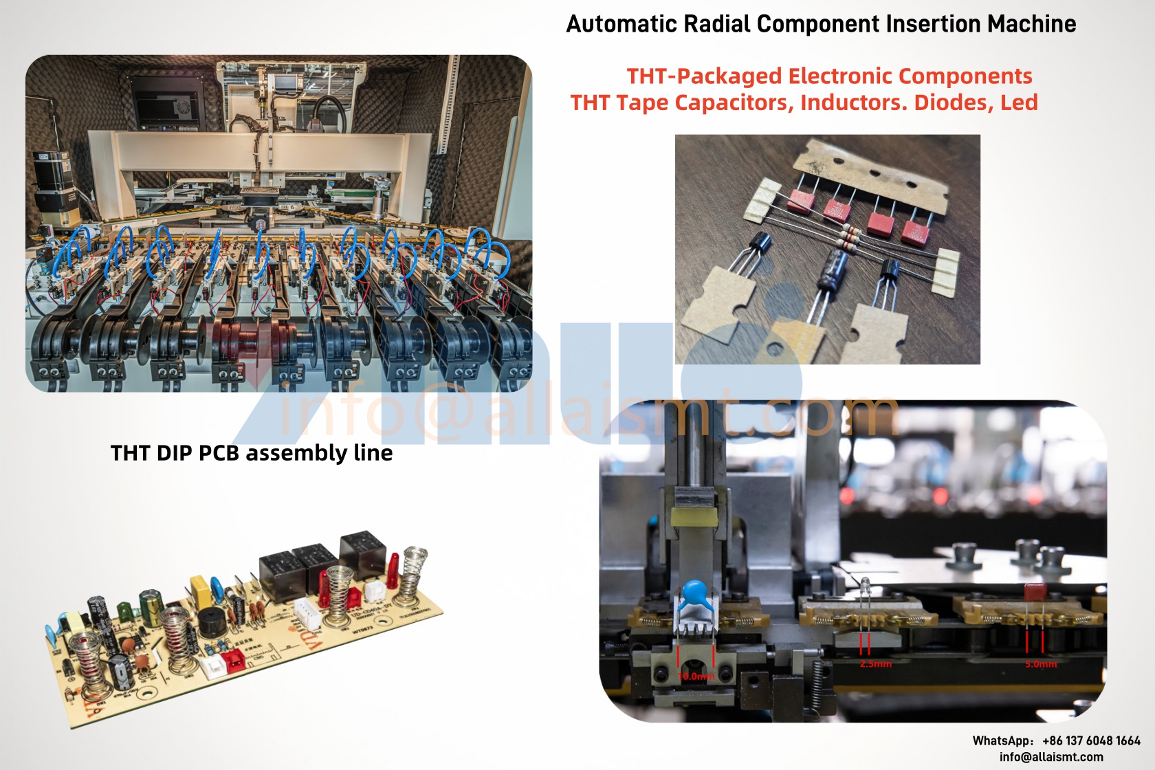 Automatic Radial Component Insertion Machine 1