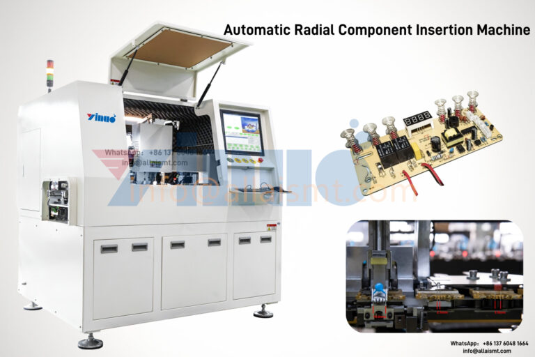 Automatic Radial Component Insertion Machine