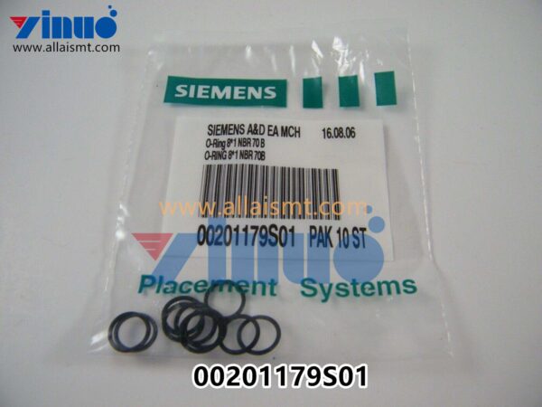 00201179S01 SIEMENS ASM O-RING 8X1 NBR 70B