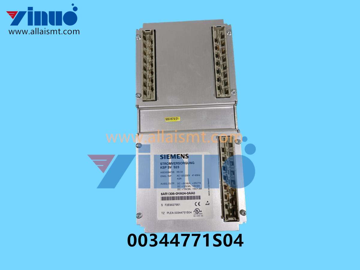 00344771S04 SIEMENS ASM POWER SUPPLY (2) 00344771S04 SIEMENS ASM POWER SUPPLY