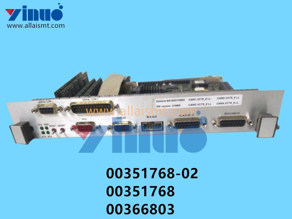 00351768-02 00351768 00366803 SIEMENS ASM Vision Board (3) 00351768-02 00351768 00366803 SIEMENS ASM Vision Board