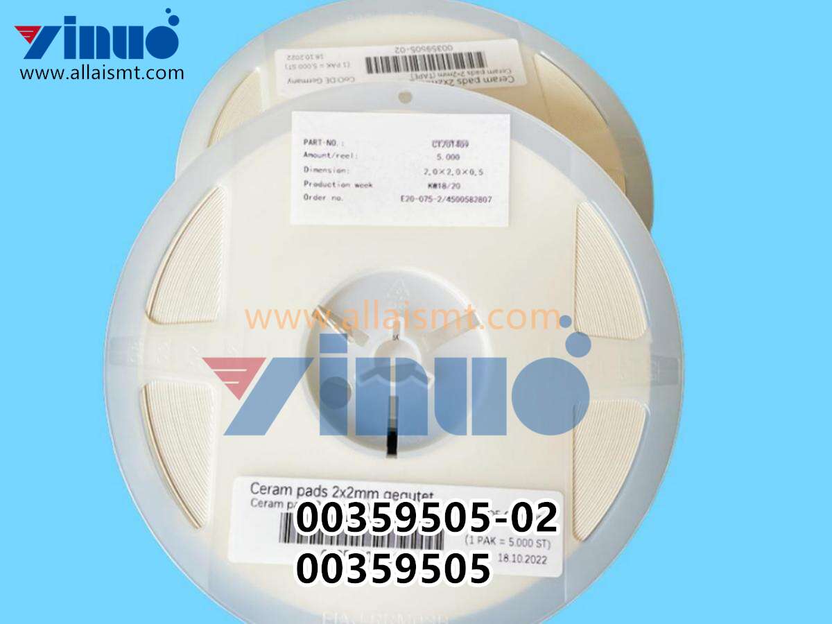 00359505-02 00359505 SIEMENS ASM Ceram Pads 2x2mm (1) 00359505-02 00359505 SIEMENS ASM Ceram Pads 2x2mm