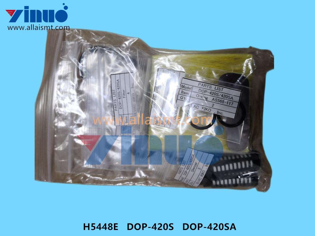 VACUUM PUMP MAINTENANCE KIT H5448E DOP-420S DOP-420SA (2) VACUUM PUMP MAINTENANCE KIT H5448E DOP-420S DOP-420SA