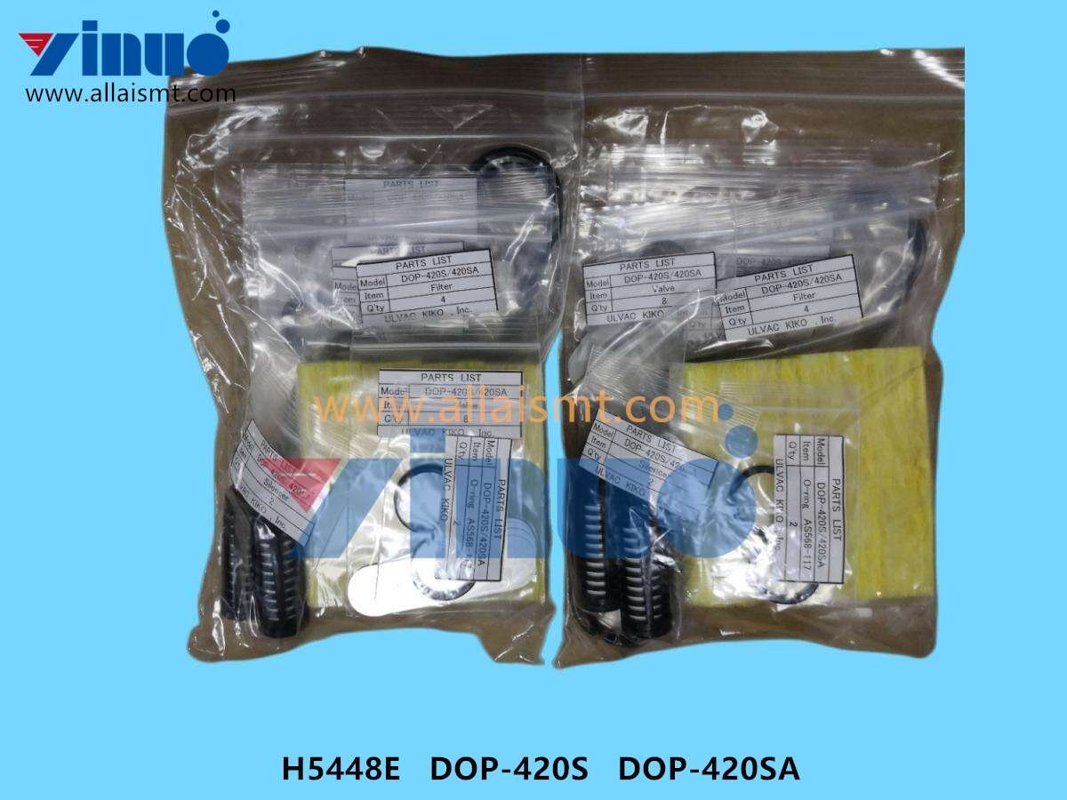 VACUUM PUMP MAINTENANCE KIT H5448E DOP-420S DOP-420SA (3) VACUUM PUMP MAINTENANCE KIT H5448E DOP-420S DOP-420SA