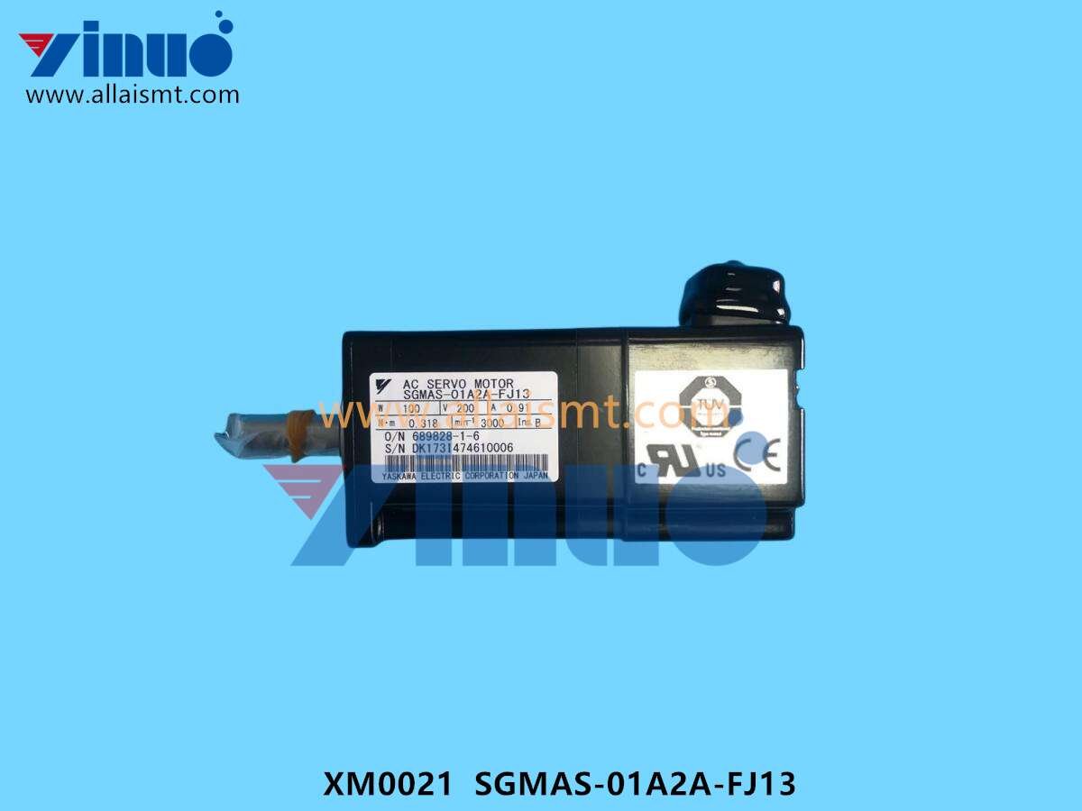XM0021 SGMAS-01A2A-FJ13 SERVO MOTOR (2) XM0021 SGMAS-01A2A-FJ13 SERVO MOTOR