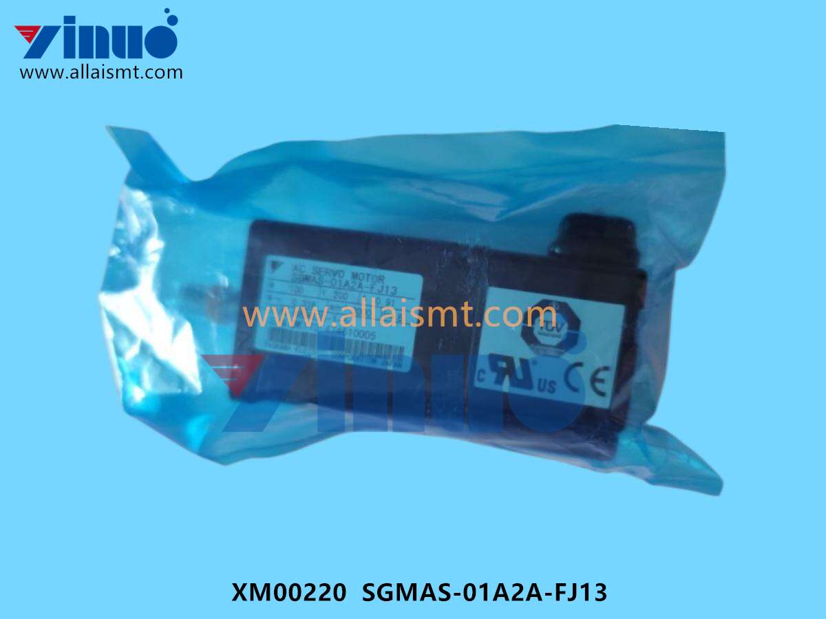 XM00220 SGMAS-01A2A-FJ13 SERVO MOTOR (1) XM00220 SGMAS-01A2A-FJ13 SERVO MOTOR