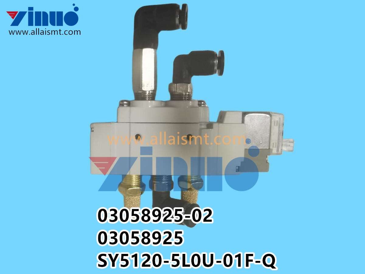 03058925-02 03058925 SY5120-5L0U-01F-Q SIEMENS ASM Assembly Systems Valve COMPL (1) 03058925-02 03058925 SY5120-5L0U-01F-Q SIEMENS ASM Assembly Systems Valve COMPL
