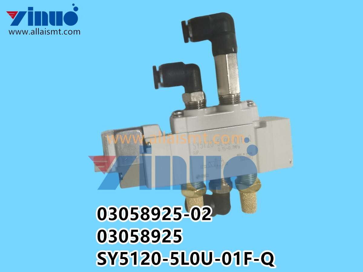 03058925-02 03058925 SY5120-5L0U-01F-Q SIEMENS ASM Assembly Systems Valve COMPL (2) 03058925-02 03058925 SY5120-5L0U-01F-Q SIEMENS ASM Assembly Systems Valve COMPL