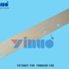 1013667-150 1006638-150 150MM STEEL SCRAPER BLADE METAL SQUEEGEE 150MM1006638-150 Replacement Flat Blade