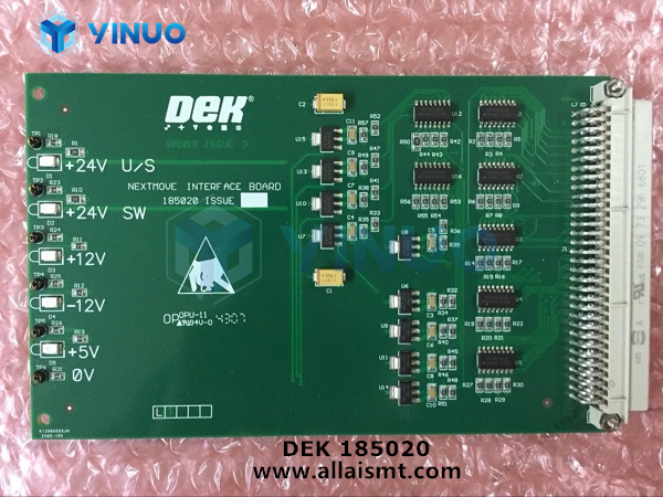 185020 DEK ASSY PCB NEXT MOVE E.S INTERFACE (3) 185020 DEK ASSY PCB NEXT MOVE E.S INTERFACE