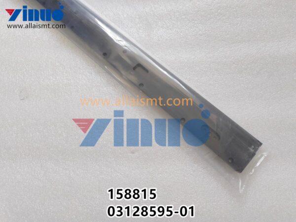 SIEMENS ASM 158815 03128595-01 CARRIER BOARD CLAMP TRANSPORT RAILS 500MM