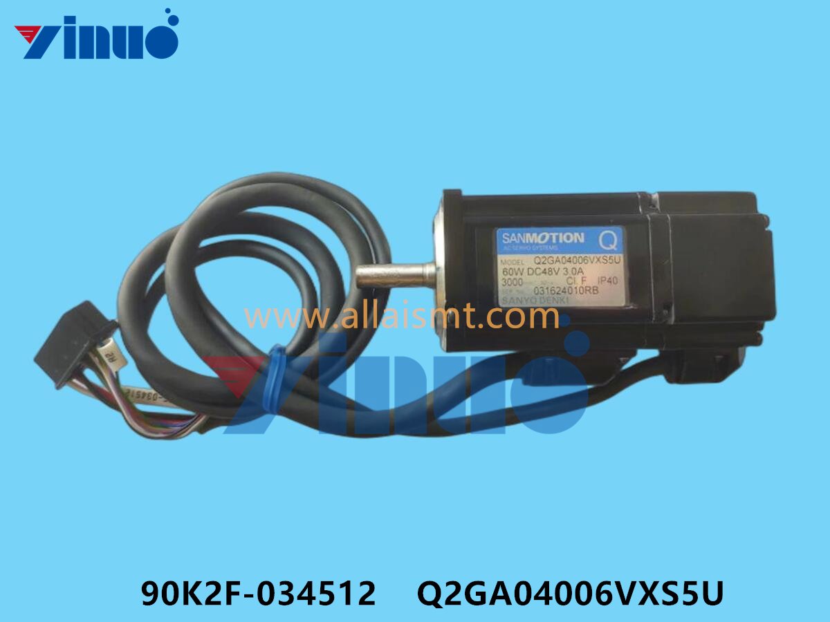 90K2F-034512 Q2GA04006VXS5U R2-AXIS AC SERVO MOTOR (2) 90K2F-034512 Q2GA04006VXS5U R2-AXIS AC SERVO MOTOR
