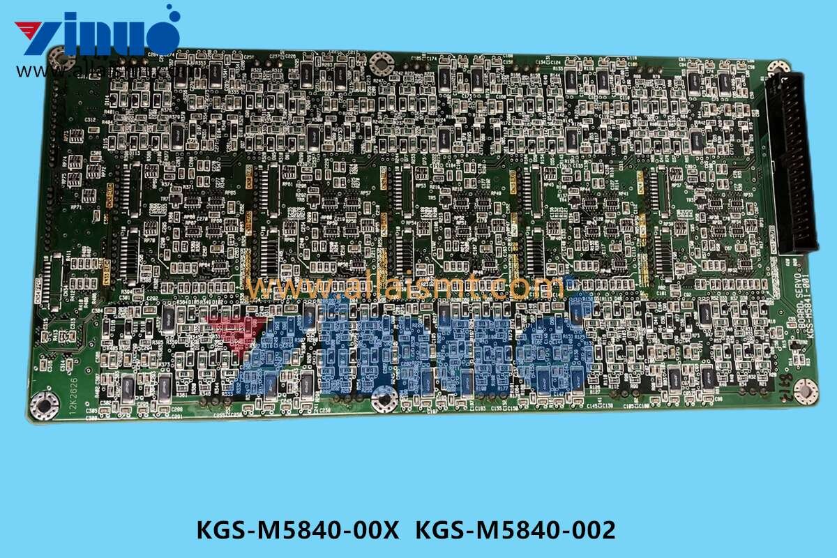 KGS-M5840-00X KGS-M5840-002 HEAD SERVO BOARD (1) KGS-M5840-00X KGS-M5840-002 HEAD SERVO BOARD