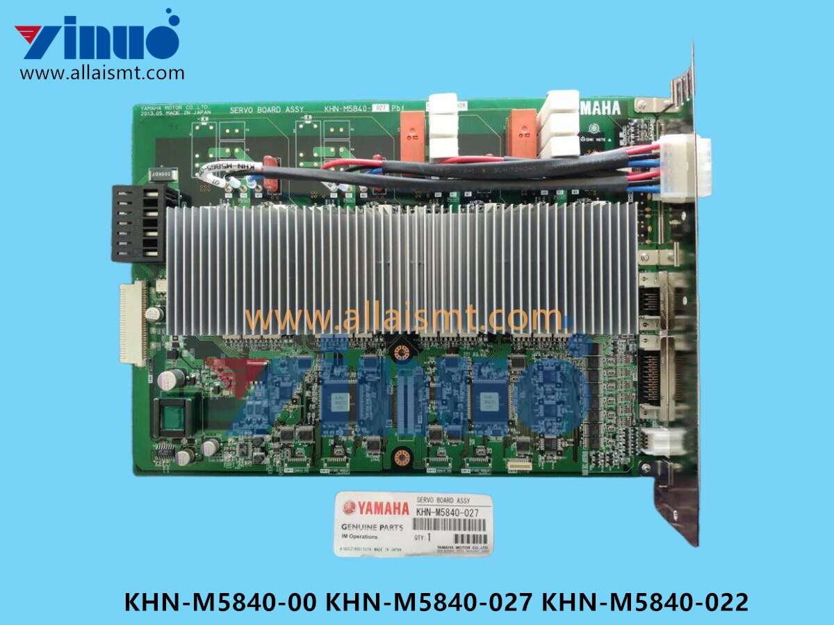 KHN-M5840-00 KHN-M5840-027 KHN-M5840-022 Servo Board Assy (1) KHN-M5840-00 KHN-M5840-027 KHN-M5840-022 Servo Board Assy