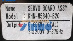 KHN-M5840-B20 KHN-M5840-00X DRIVER BOARD ASSY
