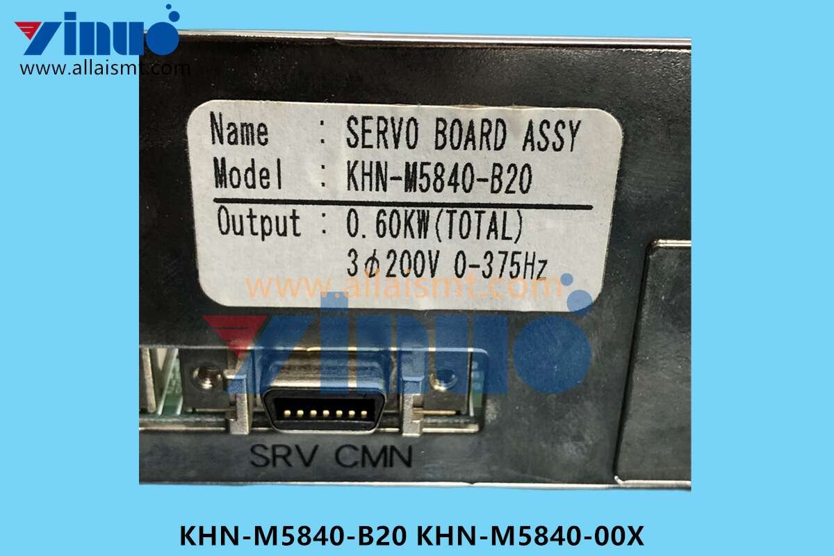 KHN-M5840-B20 KHN-M5840-00X DRIVER BOARD ASSY (3) KHN-M5840-B20 KHN-M5840-00X DRIVER BOARD ASSY