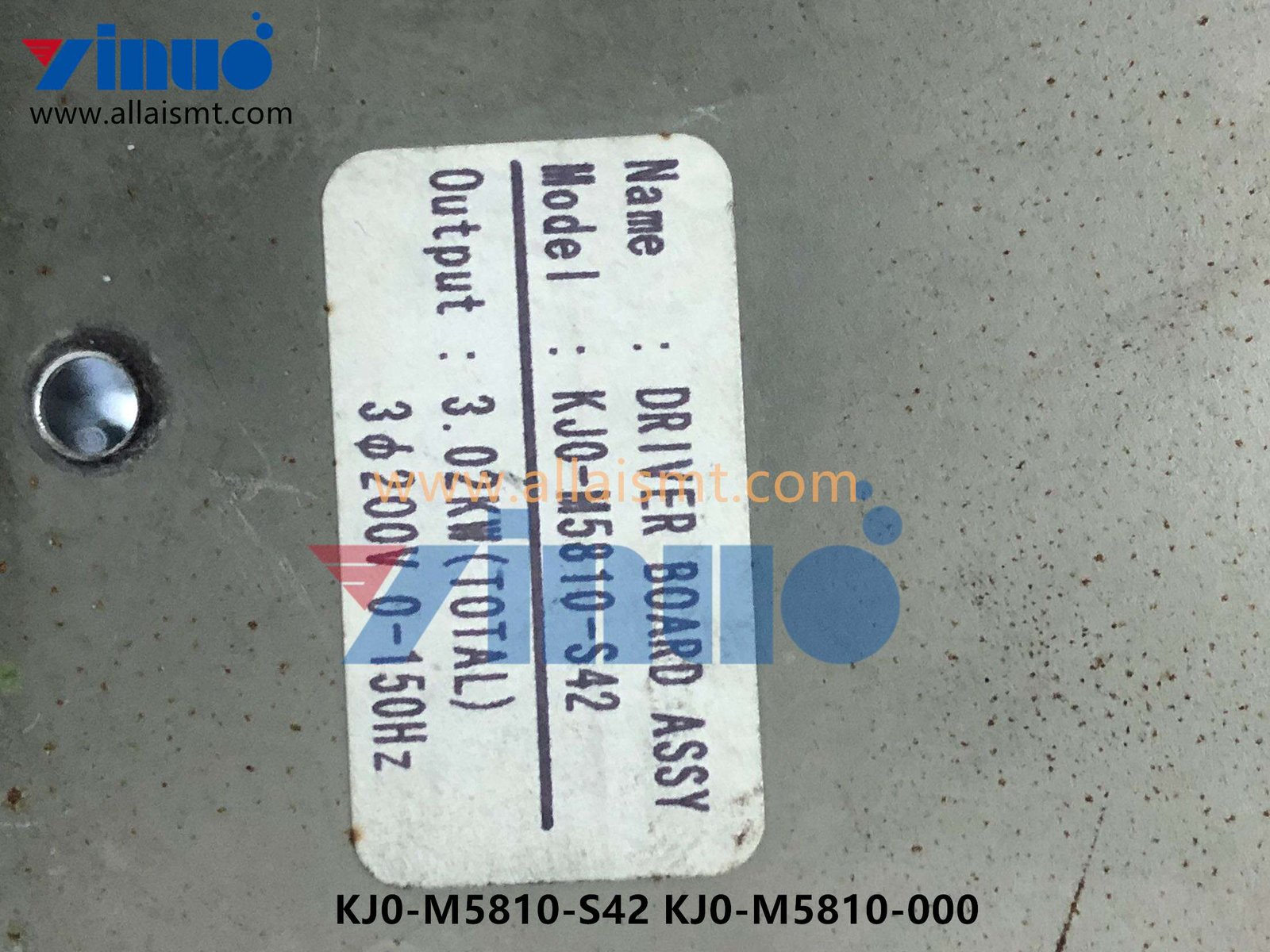 KJ0-M5810-S42 KJ0-M5810-000 DRIVER BOARD ASSY (2) KJ0-M5810-S42 KJ0-M5810-000 DRIVER BOARD ASSY