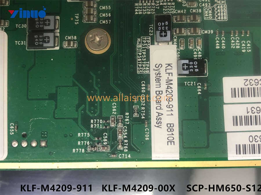 KLF-M4209-911 KLF-M4209-00X SCP-HM650-S12 System Board Assy (4) KLF-M4209-911 KLF-M4209-00X SCP-HM650-S12 System Board Assy