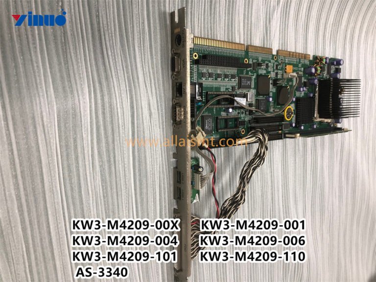 KW3-M4209-00X KW3-M4209-001 KW3-M4209-004 KW3-M4209-006 KW3-M4209-101 KW3-M4209-110 AS-3340 SYSTEEM BOARD ASSY