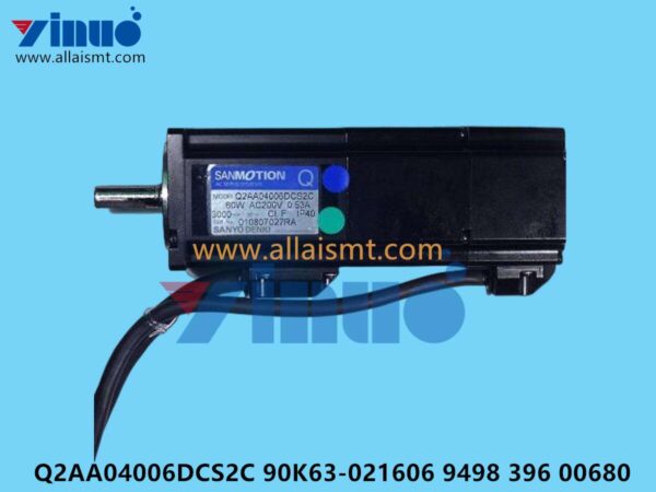 Q2AA04006DCS2C 90K63-021606 9498 396 00680 AC Servo Motor 60W