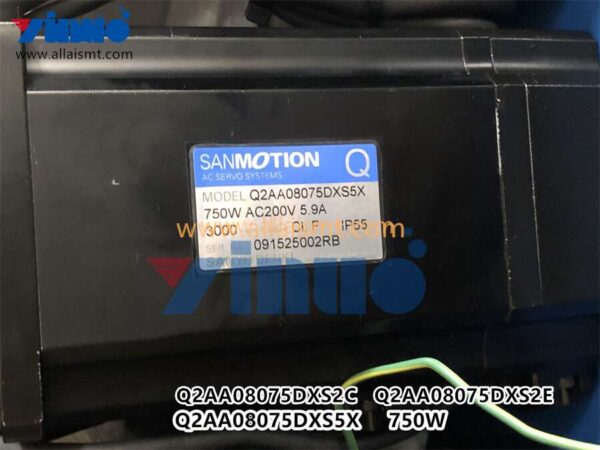 Q2AA08075DXS5X Q2AA08075DXS2C Q2AA08075DXS2E Servo Motor 750W