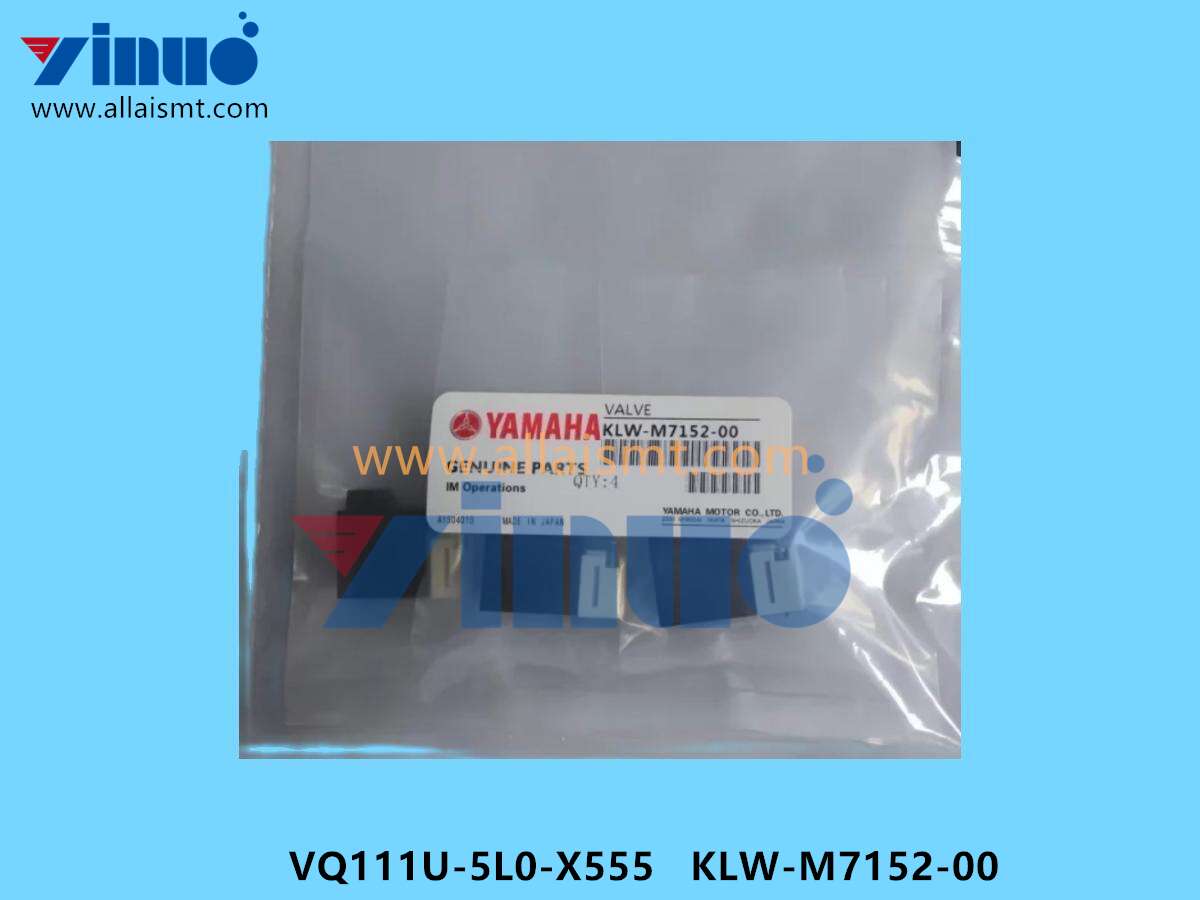 VQ111U-5L0-X555 KLW-M7152-00 VALVE (2) VQ111U-5L0-X555 KLW-M7152-00 VALVE