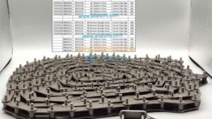 30371117 80 Station In line Carrier Clips Qty 281