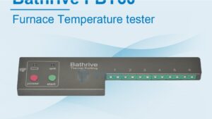SMT Reflow Oven Welding Of Bathrive FBT60 Furnace Temperature Tester