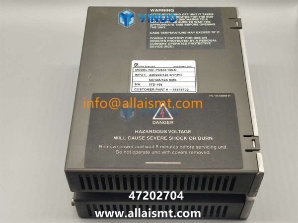 Electro Craft 47202704 Servo Drive
