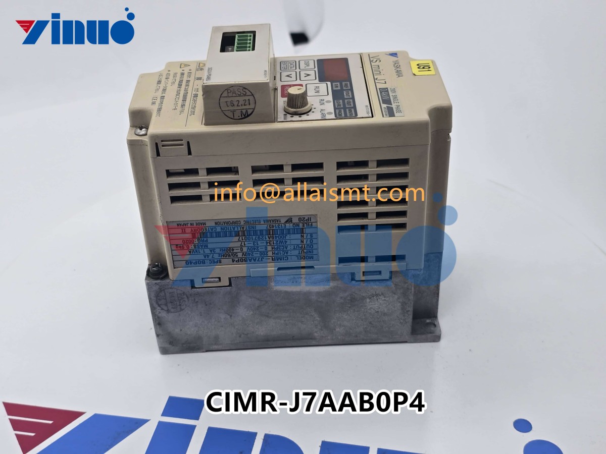 CIMR-J7AAB0P4 0.4kW Single-Phase 200V YASKAWA VS mini J7 Compact Inverter B0P4 (9) CIMR-J7AAB0P4 0.4kW Single-Phase 200V YASKAWA VS mini J7 Compact Inverter B0P4