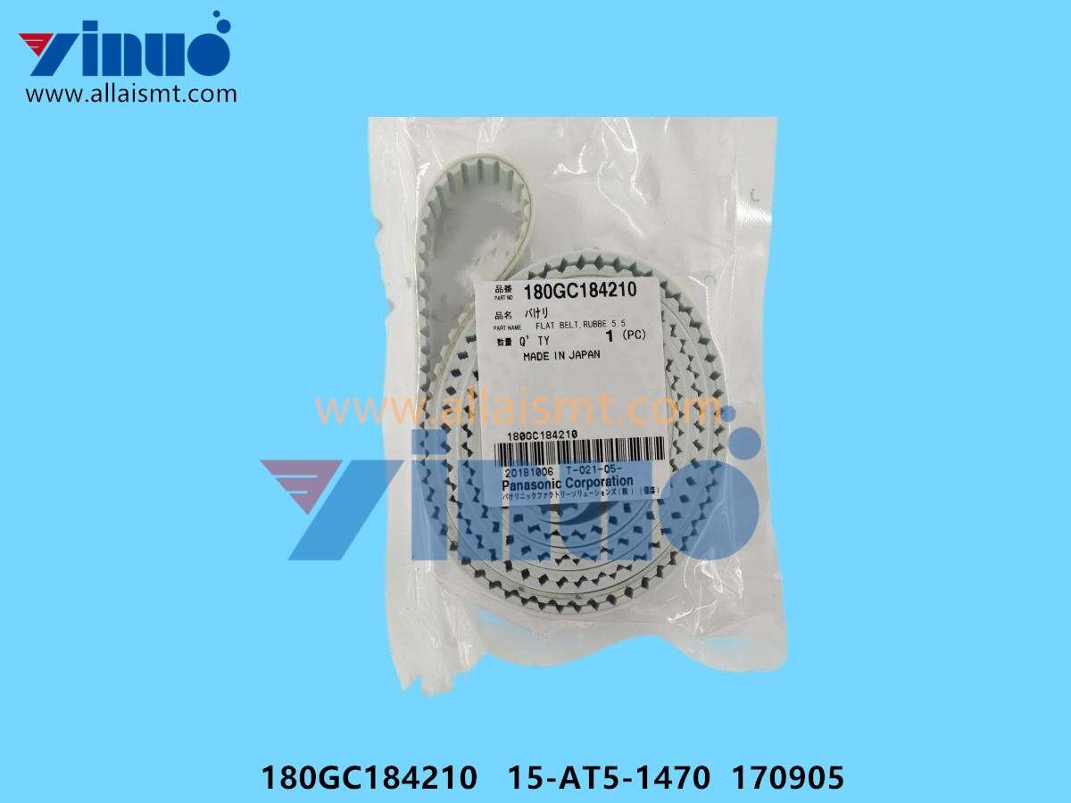 FLAT BELT RUBBE 5.5 180GC184210 15-AT5-1470 170905