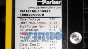 46757801 PICKER AXIS MTR ASSY；PTF PICKER MOTOR，Model：CM161AE-00143，Model：CM161AE-115963.NEW