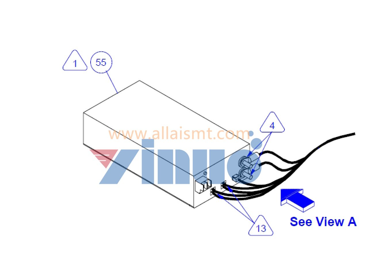 47547001 POWER SUPPLY;PS; 115-230VAC; +5, +12,-12VDC;600W 4681A,4688A VME