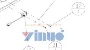 49566101 ENCODER，READ HEAD ASSY，4988C,4988E XY