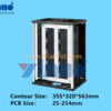 E250-3 ESD PCB Magazine Rack 355 x 320 x 563