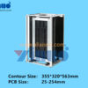 E250-5 ESD PCB Magazine Rack 355 x 320 x 563