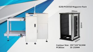 E2507 ESD PCB Magazine Rack 355 x 500 x 563