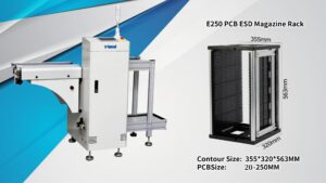 E250H ESD PCB Storage Magazine Rack 355 x 320 x 563