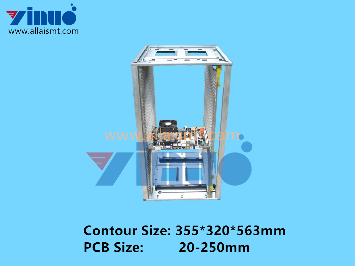 E250H ESD PCB Storage Magazine Rack 355 x 320 x 563