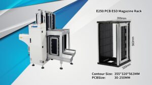 E250Y ESD PCB Magazine Rack 355 x 320 x 563