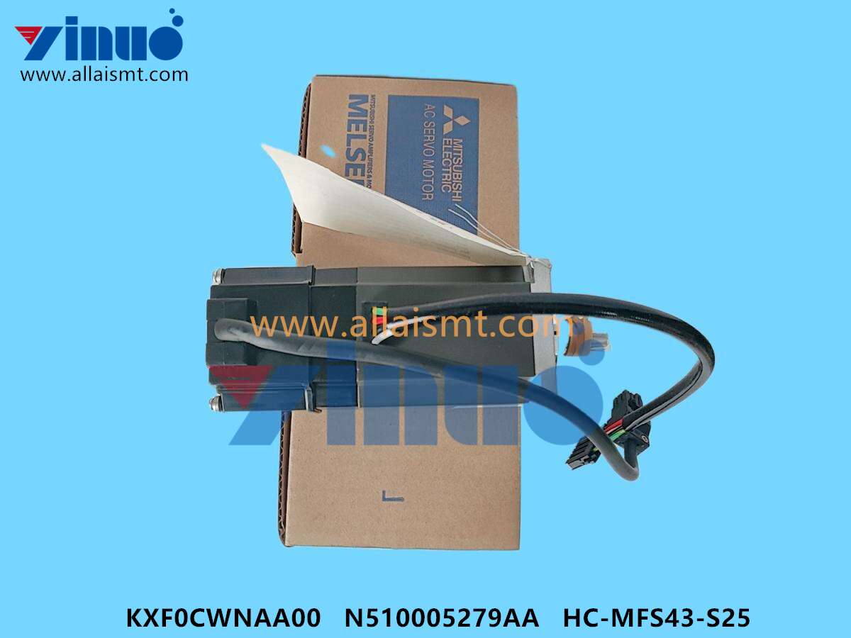 AC SERVO MOTOR KXF0CWNAA00 N510005279AA HC-MFS43-S25