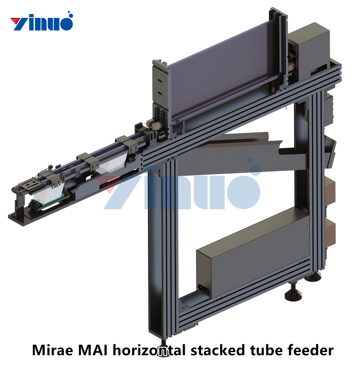 Mirae MAI horizontal stacked tube feeder