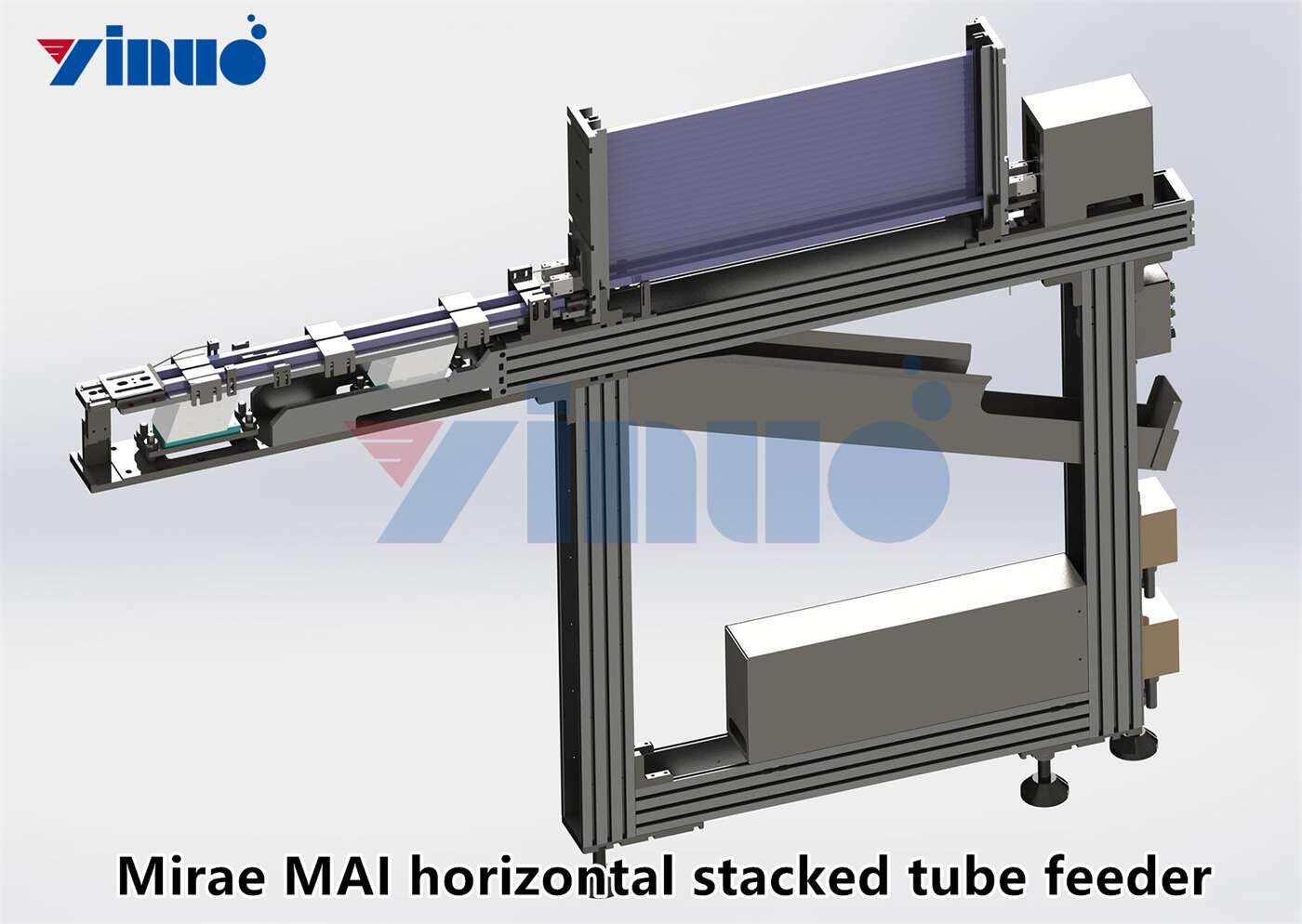 Mirae MAI horizontal stacked tube feeder