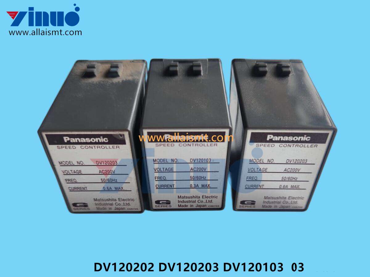 DV120202 DV120203 DV120103 Speed Controller