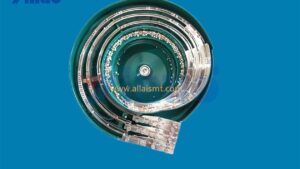 PCBA odd form component vibrating bowl feeder