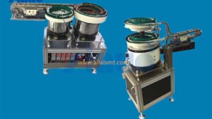 PCBA odd form component vibrating bowl feeder