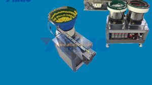 PCBA odd form component vibrating bowl feeder