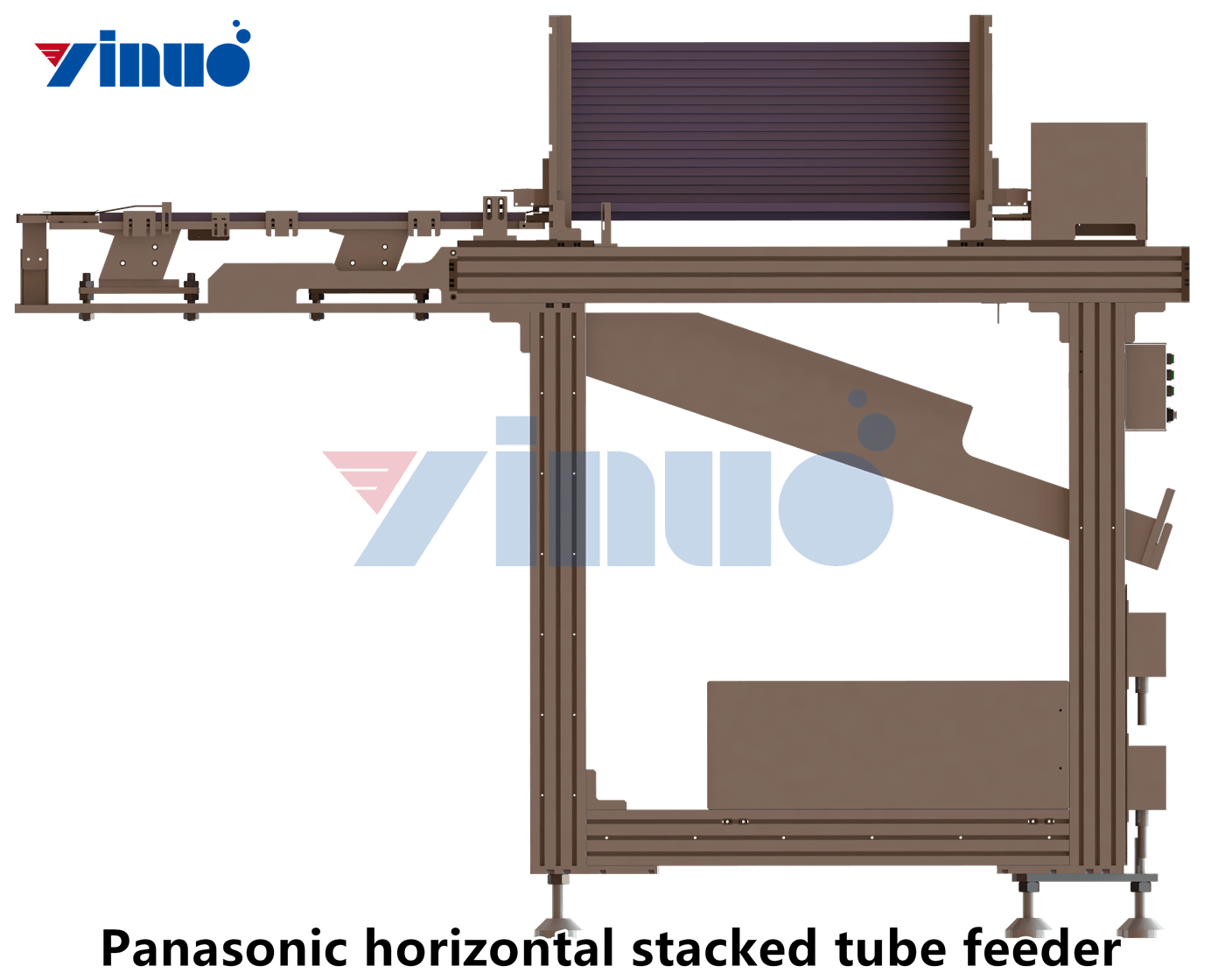 Panasonic horizontal stacked tube feeder