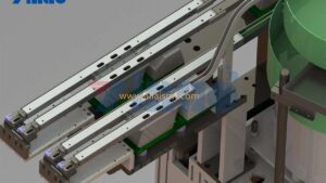 SMT component multi track vibratory bowl feeder
