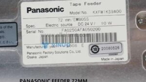 PANASONIC FEEDER 72MM KXFW1KS9A00 KXFW1KSFA00 KXFW1LOZA00